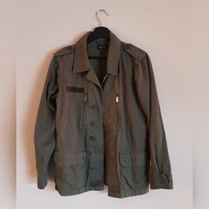 Topshop women's military jacket